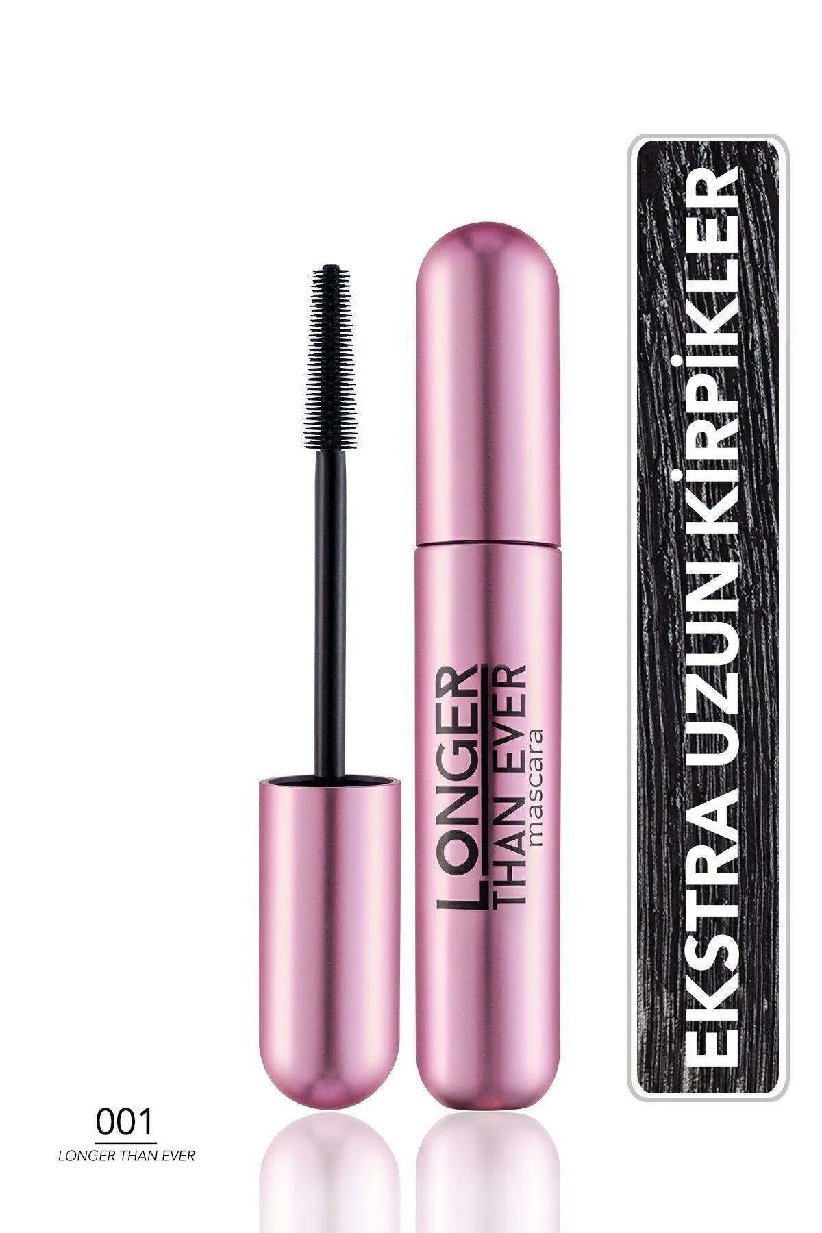 Flormar Doğal Formüllü Kirpik Uzatıcı Maskara – Longer Than Ever 001 Black