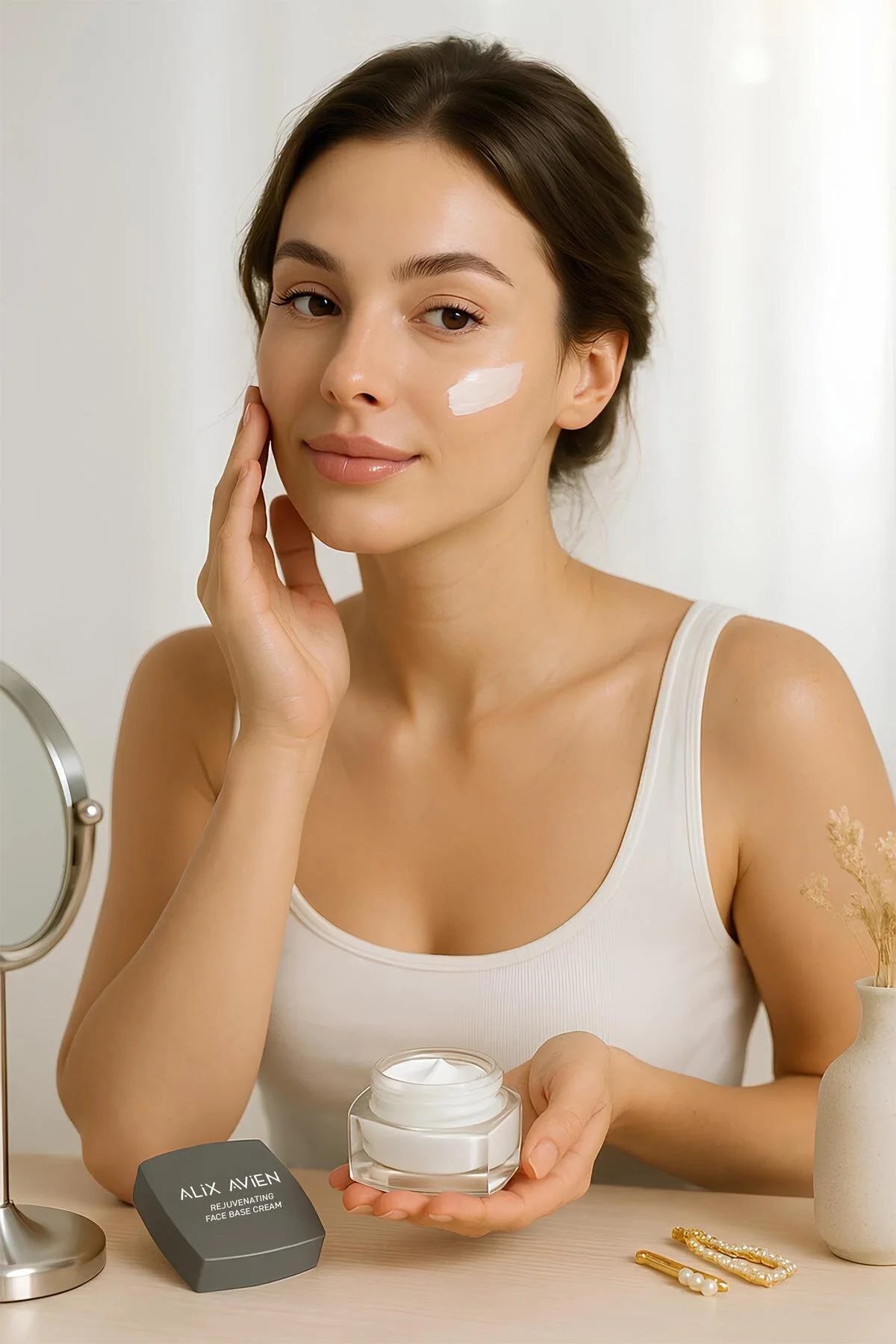 Alix Avien Rejuvenating Face Base Cream SPF 30 Çok Amaçlı Makyaj Bazı Kremi