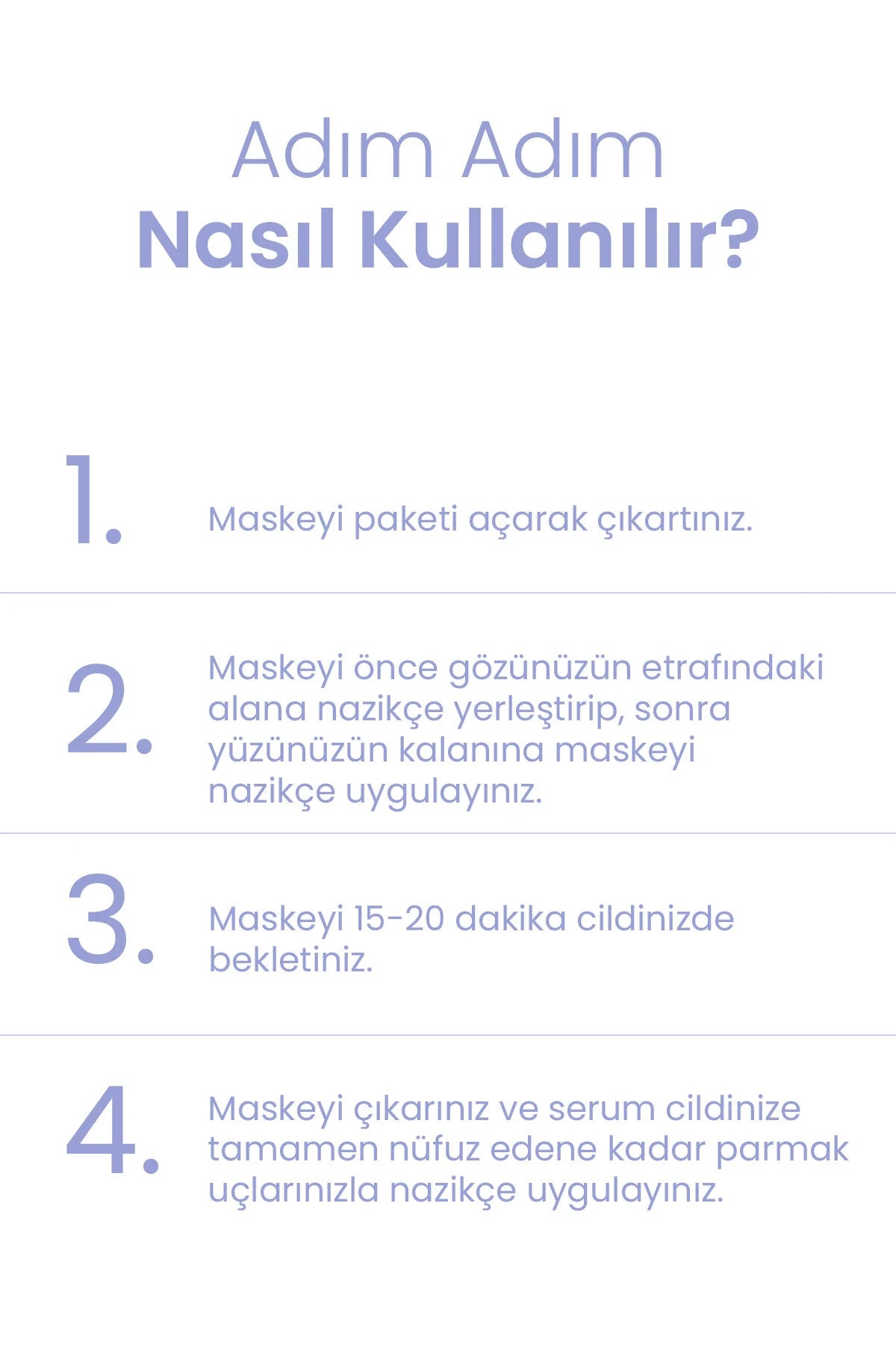Dermal Arbutin Özlü Tek Kullanımlık Kağıt Yüz Maskesi