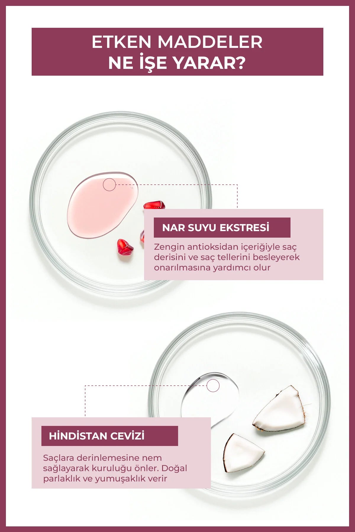 Enzym Cosmetics Nar Suyu & Hindistan Cevizi Saç Toniği 200 ml