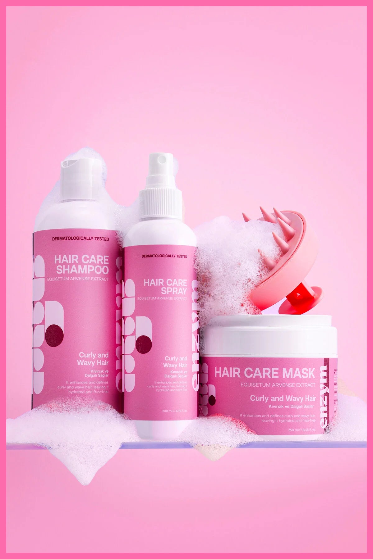 Enzym Cosmetics Bukle Belirginleştirici Saç Bakım Maskesi 250 ml