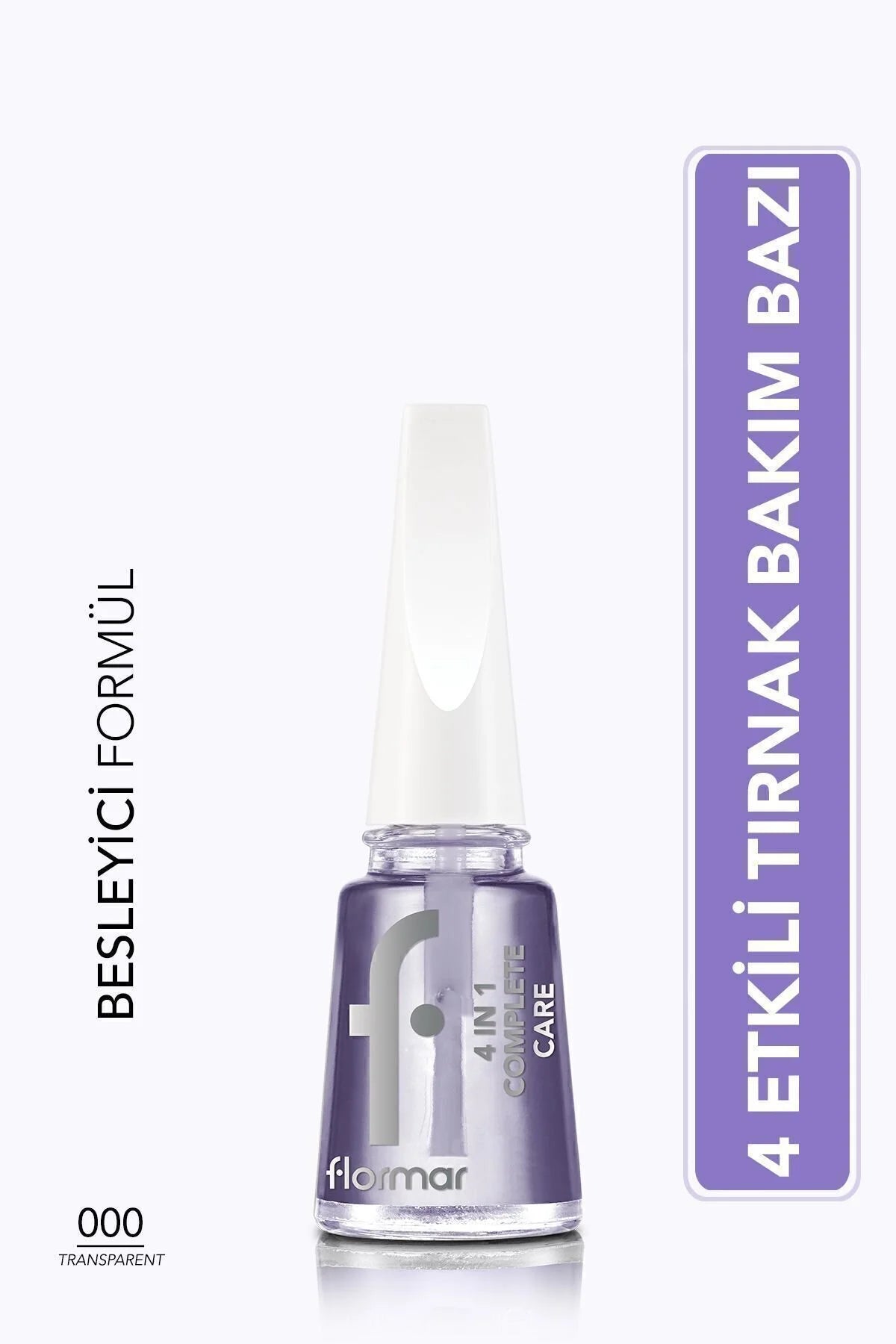 Flormar 4'ü 1 Arada Base Coat önden görünüm