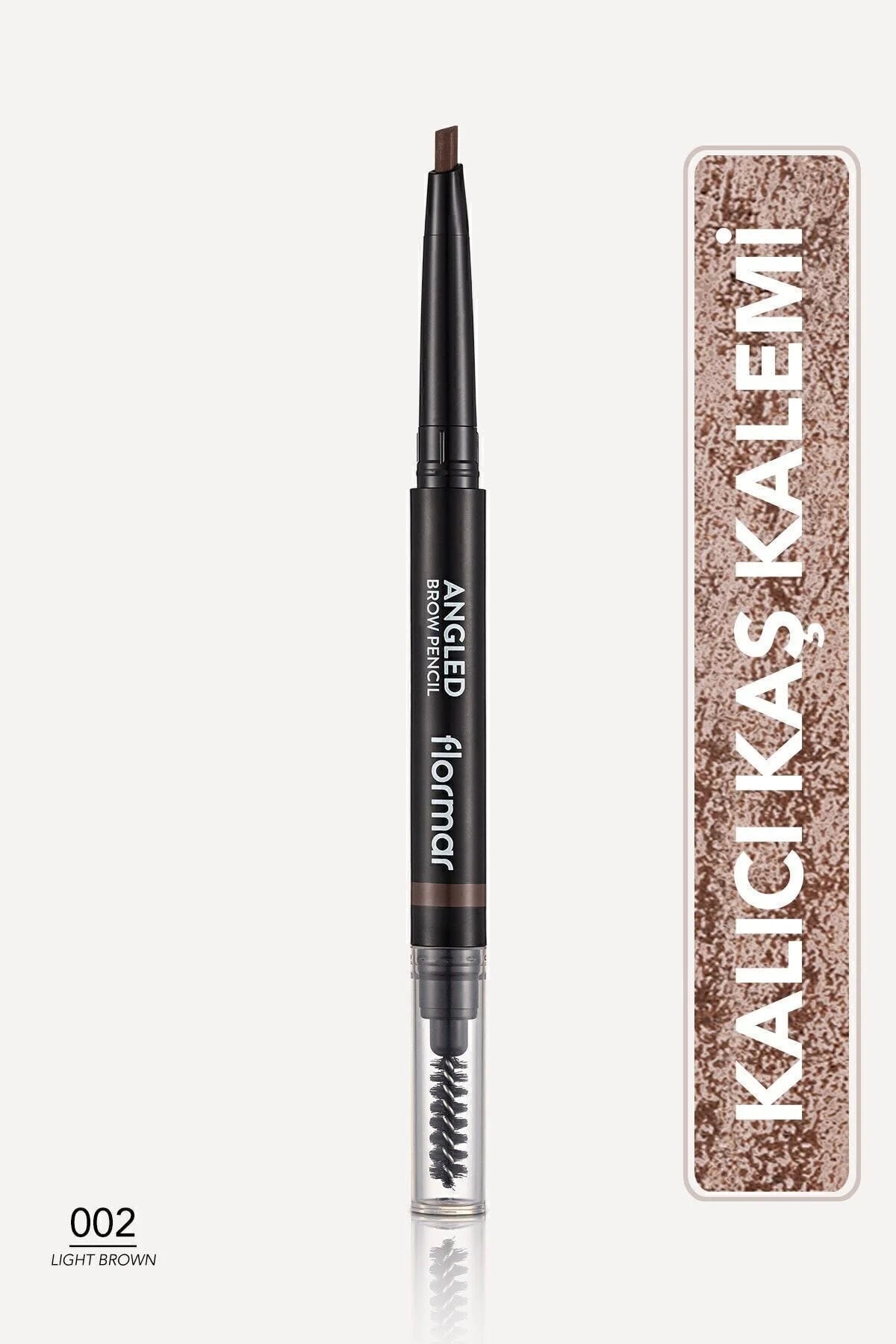 Flormar Açılı Kaş Kalemi 002 Light Brown önden görünüm