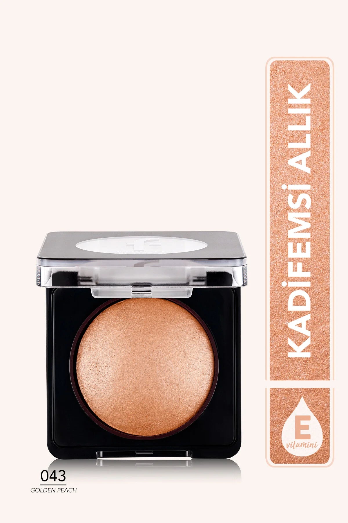 Flormar Baked Allık 050 Peachy Bronze önden görünüm