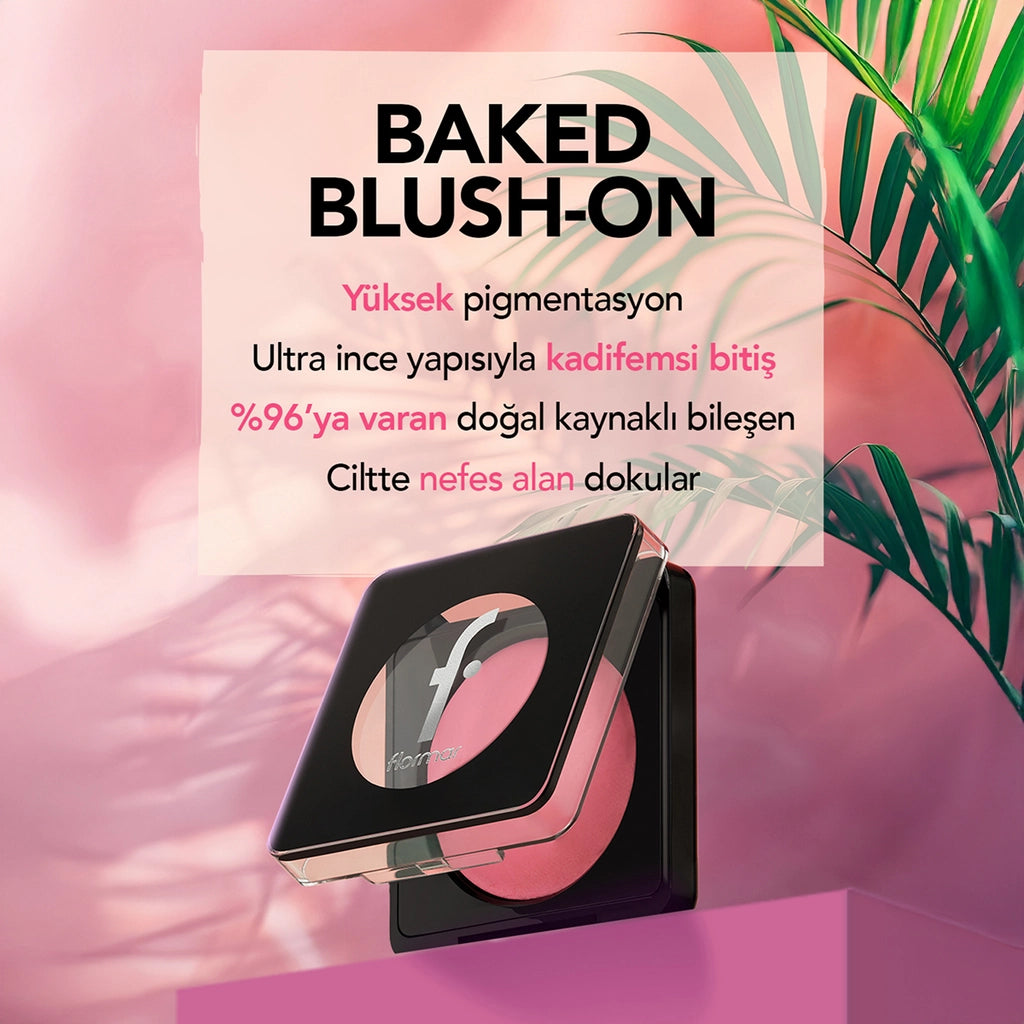 Flormar Baked Allık 059 Dusty Rose arka etiket içerik listesi