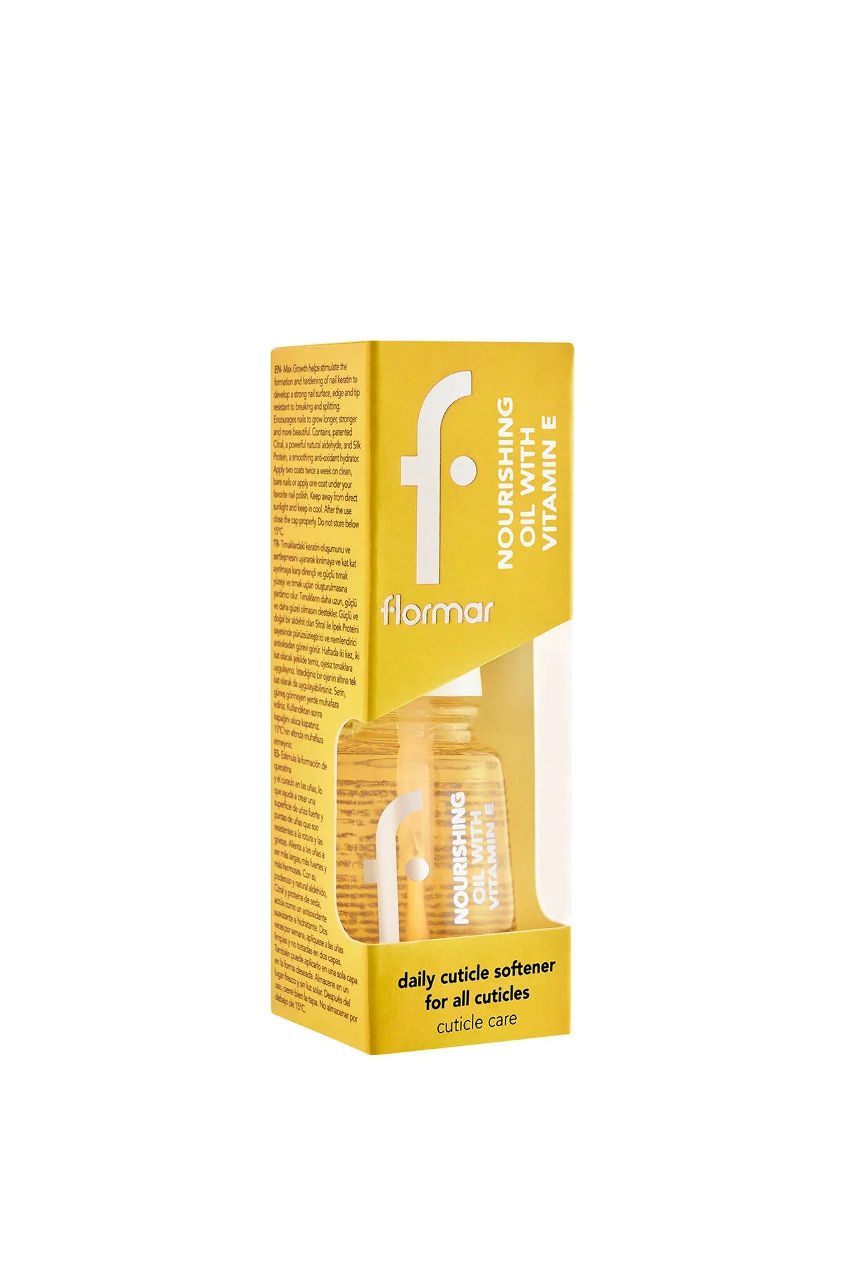 Flormar Tırnak Bakım Yağı Nourishing Oil kullanım görseli