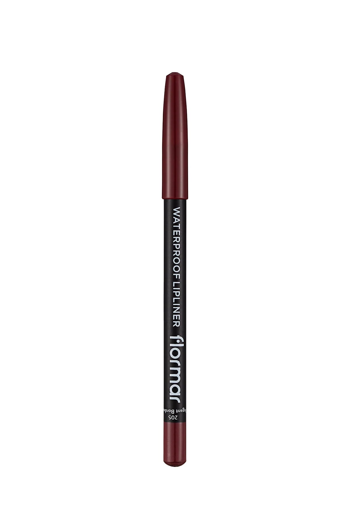 Flormar Suya Dayanıklı Dudak Kalemi – Waterproof Lipliner 205 Elegant Bordeaux