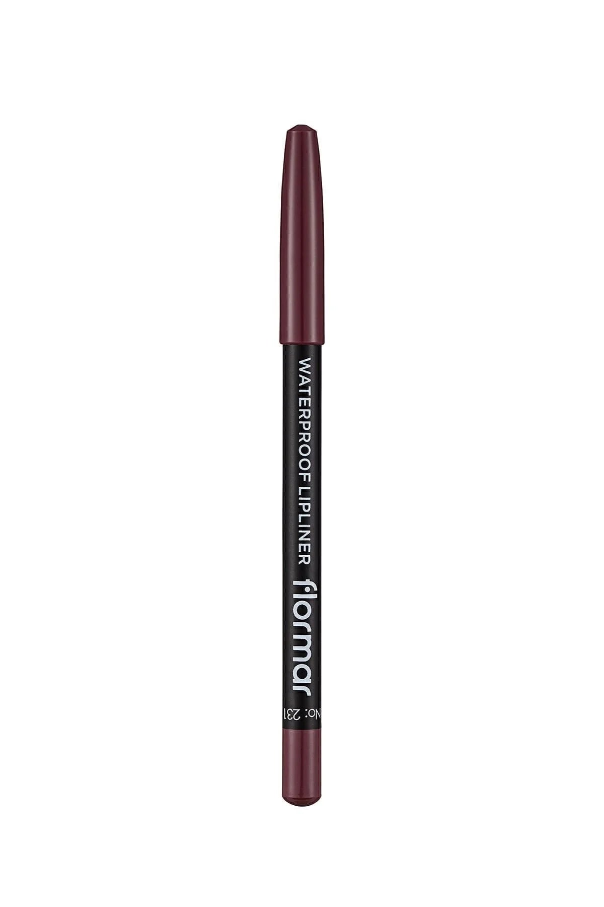 Flormar Suya Dayanıklı Dudak Kalemi – Waterproof Lipliner 231 Berry Stain