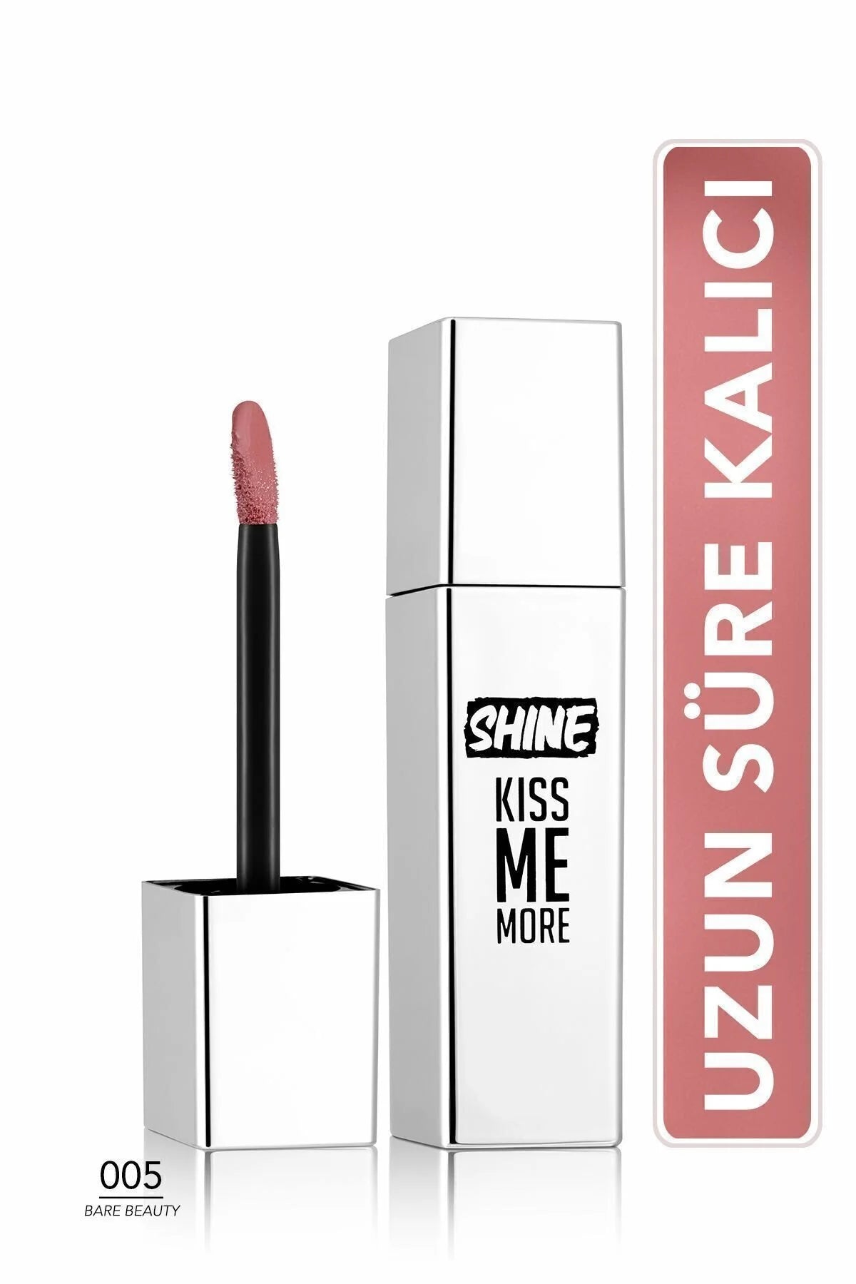Flormar Shine Kiss Me More Bare Beauty önden görünüm