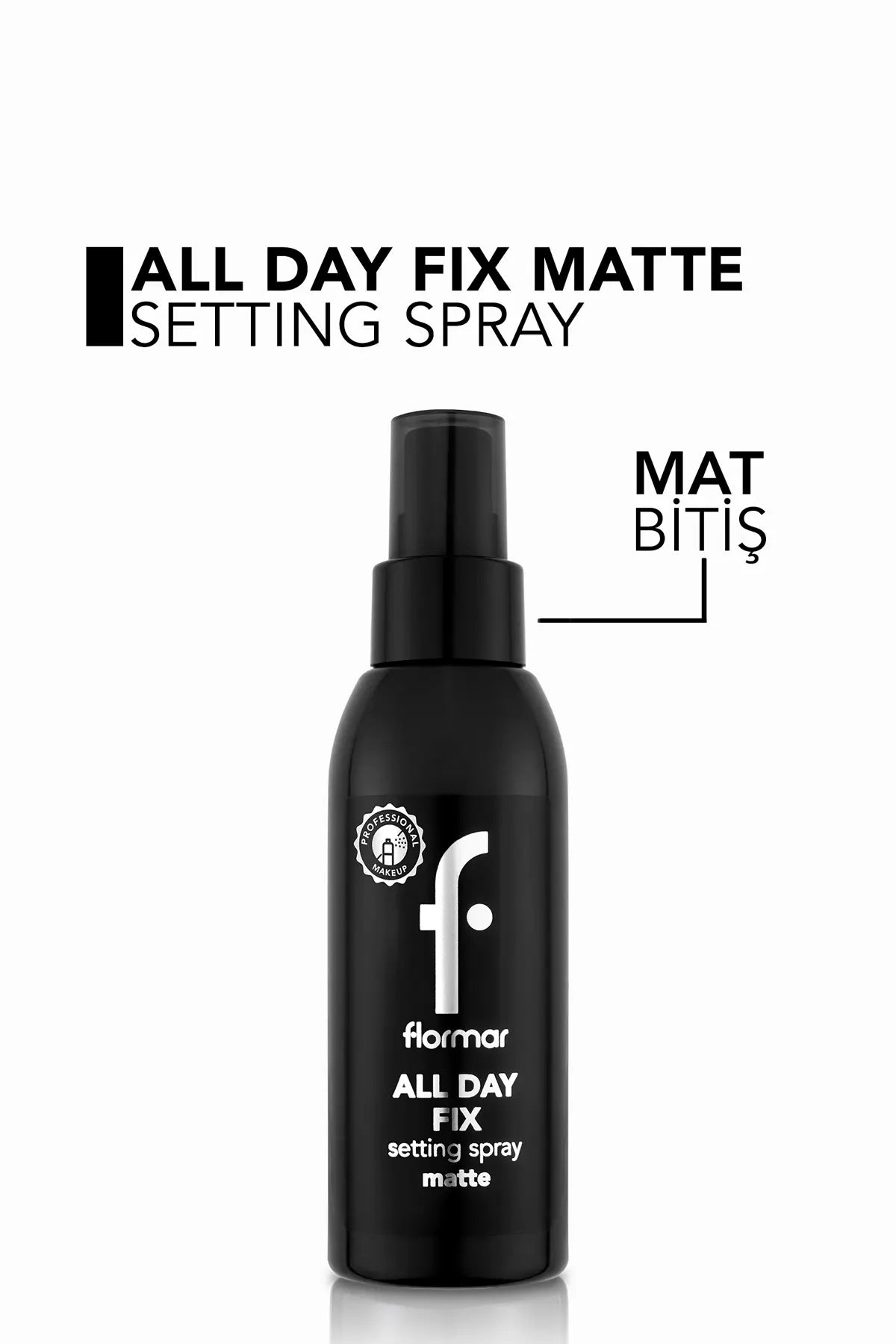 Flormar All Day Fix Mat Bitişli Makyaj Sabitleyici Sprey – 000