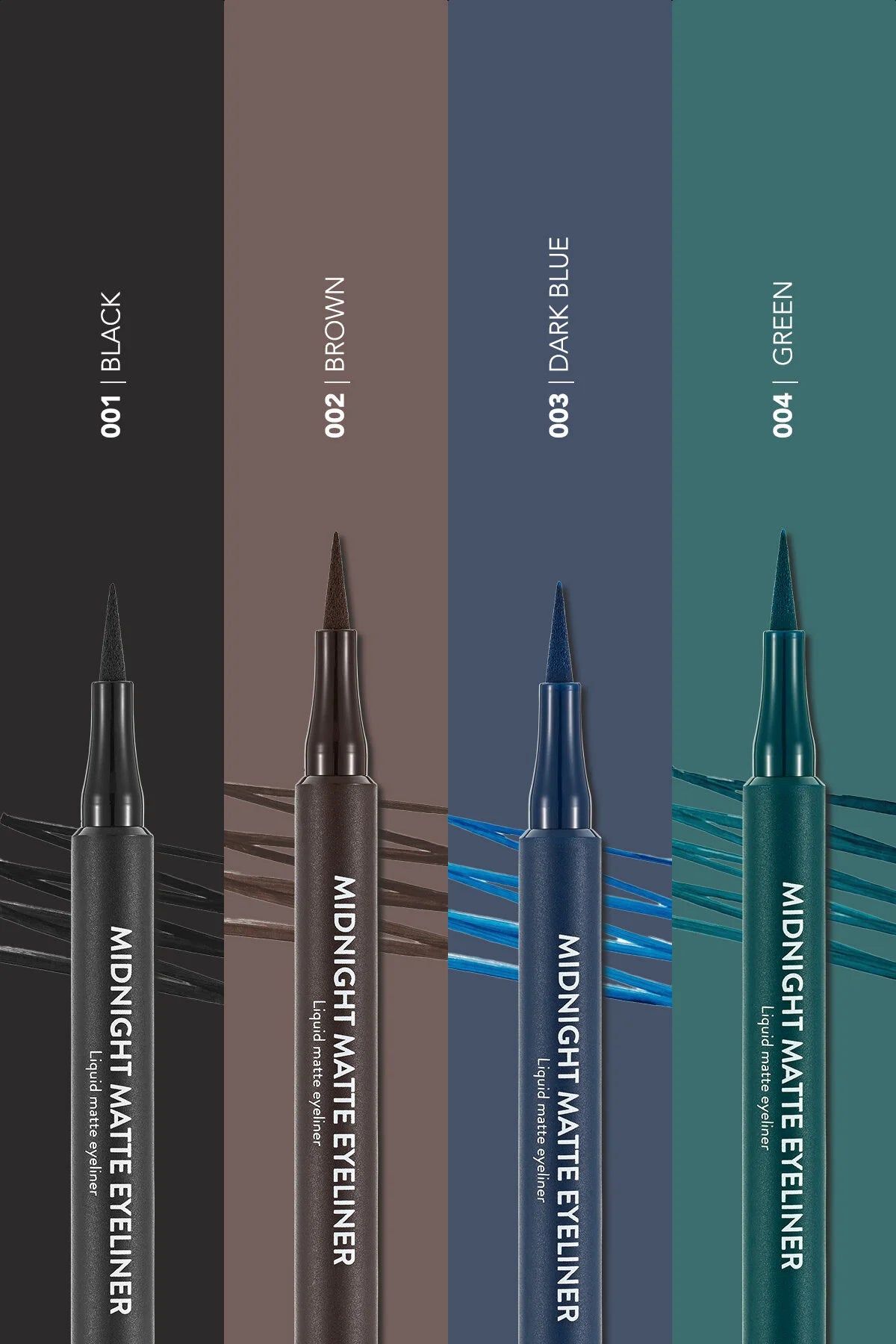 Flormar Midnight Matte Eyeliner Black ambalaj görünümü