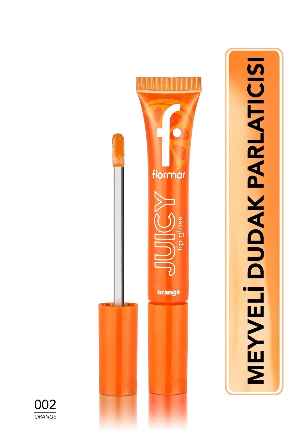 Flormar Meyve Aromalı Dudak Parlatıcısı – 002 Orange