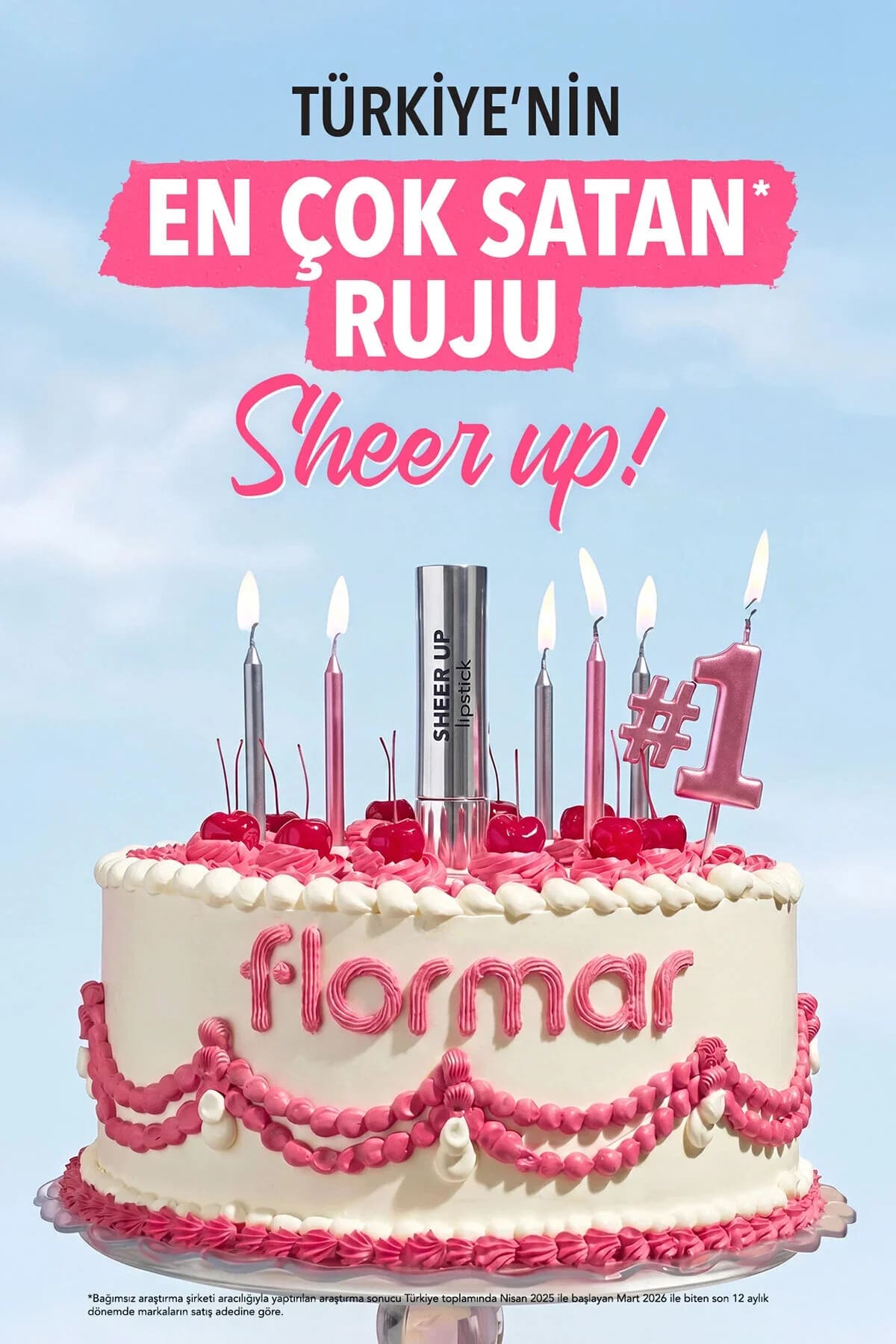 Flormar Sheer Up Nemlendirici Parlak Ruj - 018 Enchanted Kiss