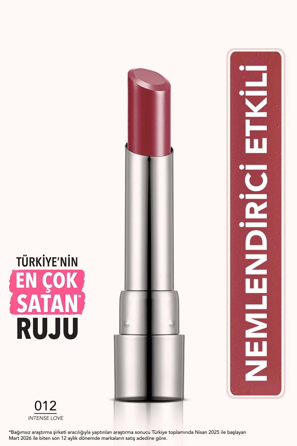 Flormar Sheer Up Nemlendirici Parlak Ruj – SLS-012 Intense Love