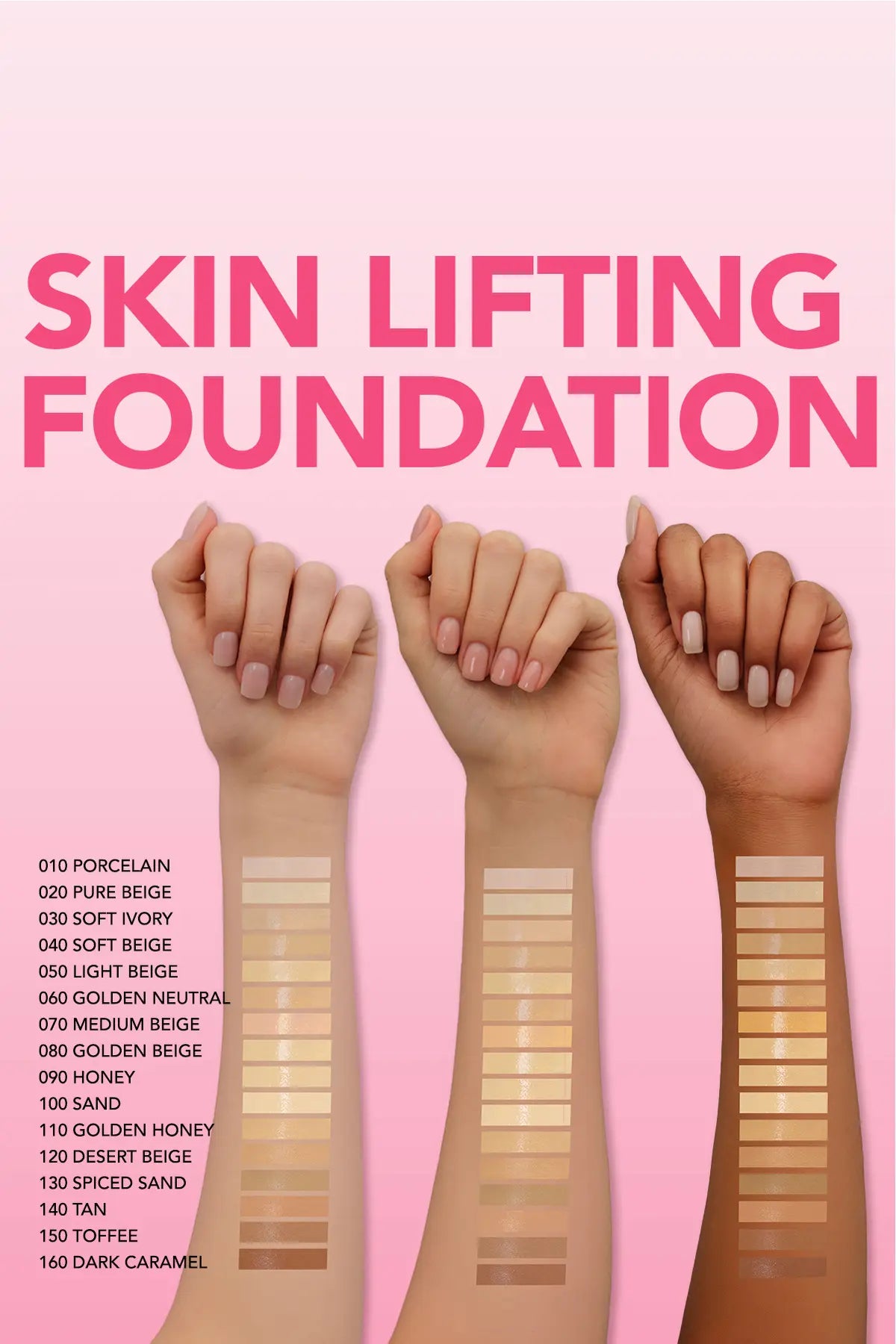 Flormar SPF30 Sıkılaştırıcı Fondöten – Skin Lifting FDT-060 Golden Neutral