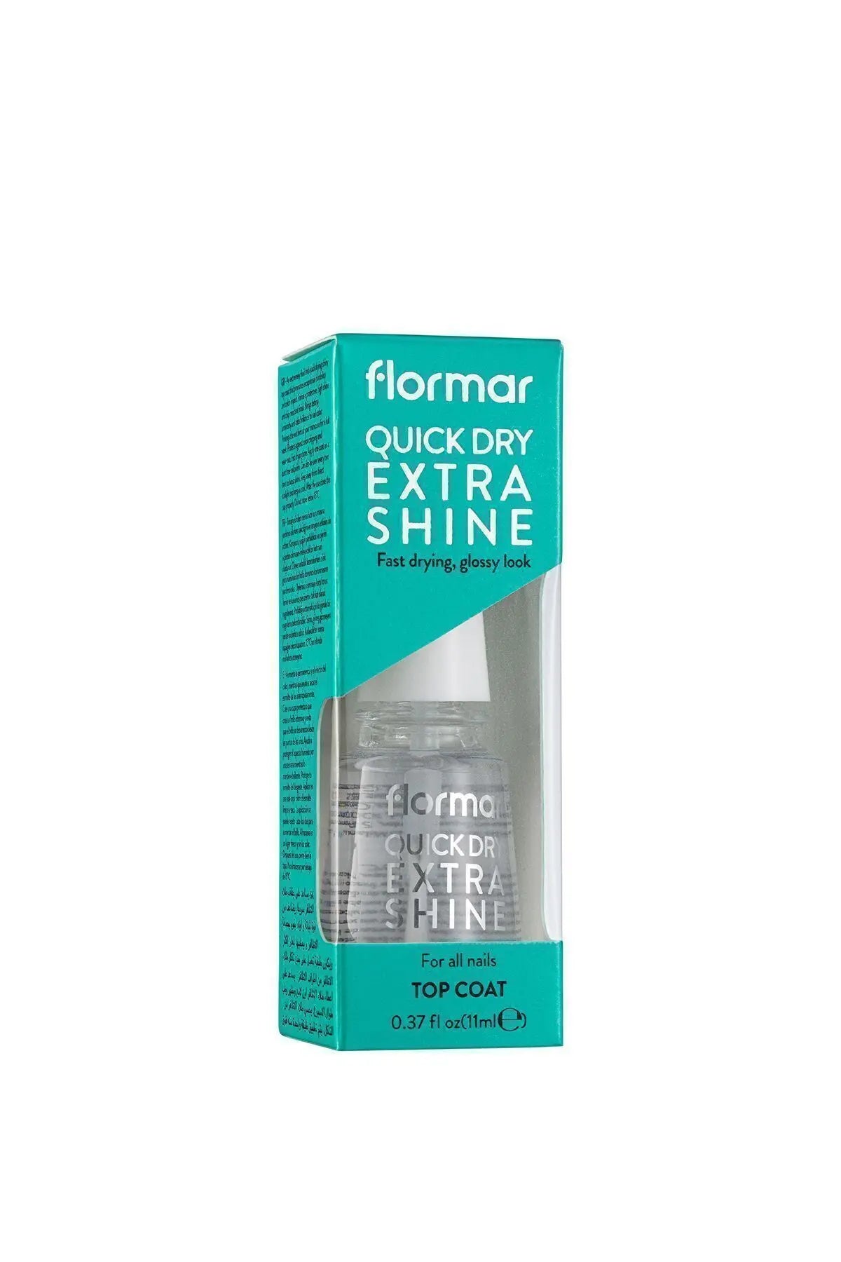 Flormar Quick Dry Extra Shine Top Coat kullanım görseli