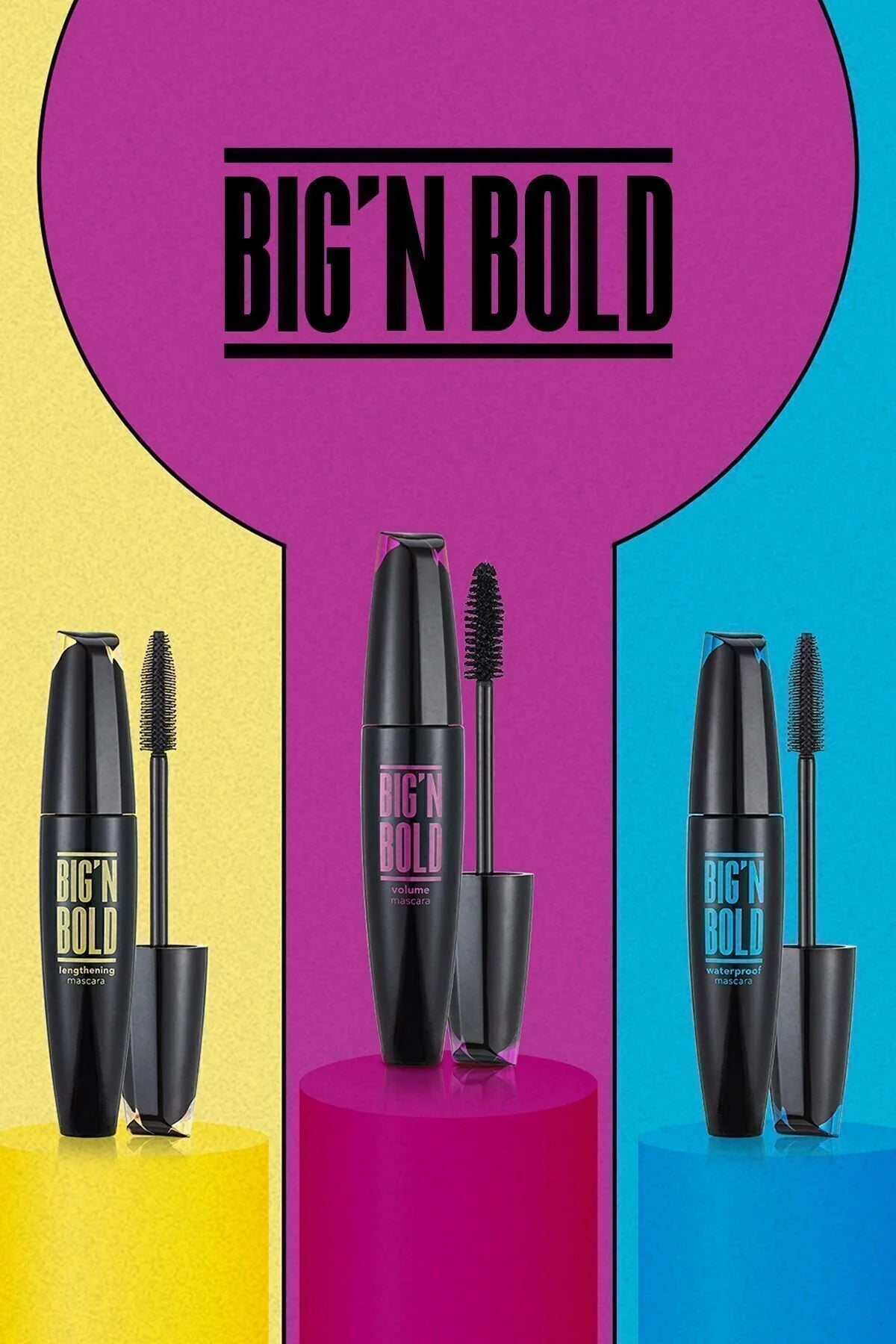 Flormar Big N Bold Uzatan Maskara – 003 Siyah