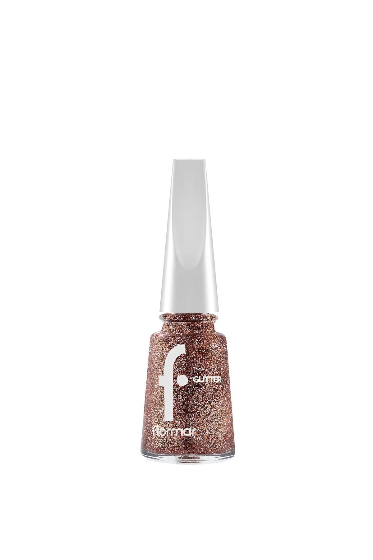 Flormar Glitter Oje Rosegold kullanım görseli