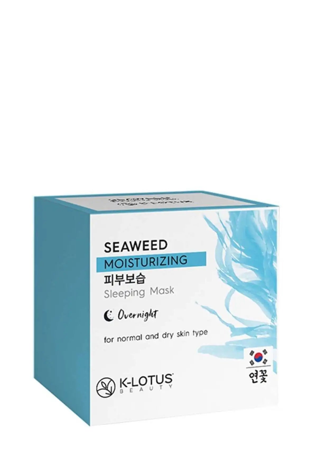 K-Lotus Beauty Deniz Yosunu Özlü Nemlendirici Uyku Maskesi 30 ml