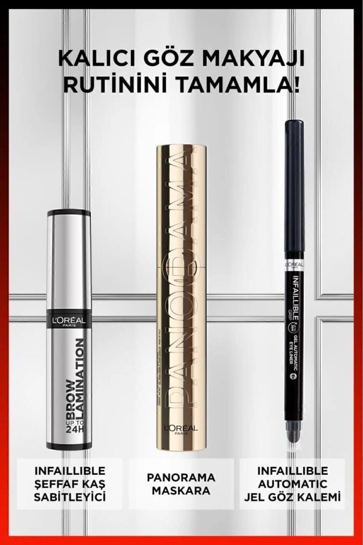 L'Oréal Infaillible 24H Brow Lamination Şeffaf Kaş Sabitleyici