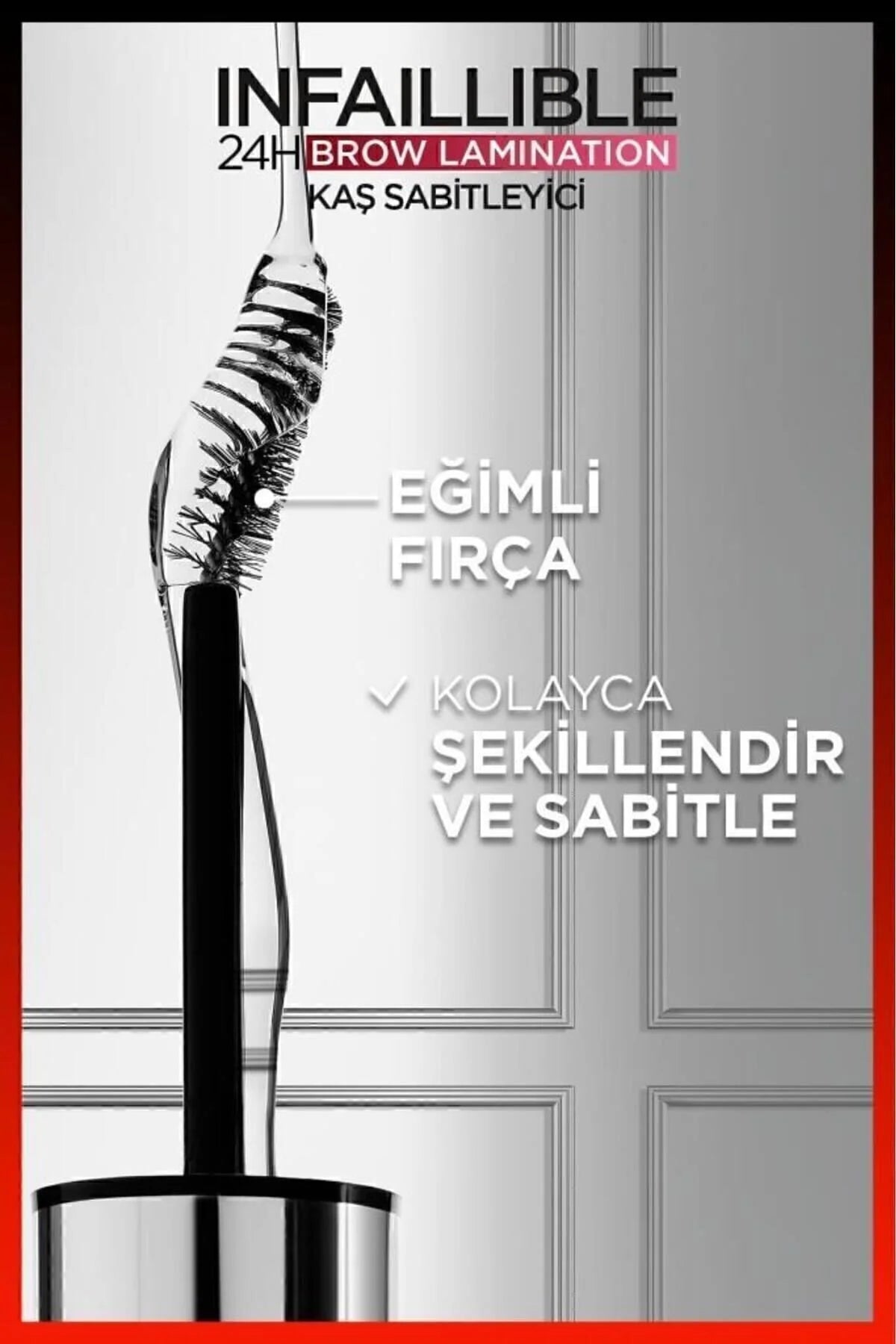 L'Oréal Infaillible 24H Brow Lamination Şeffaf Kaş Sabitleyici