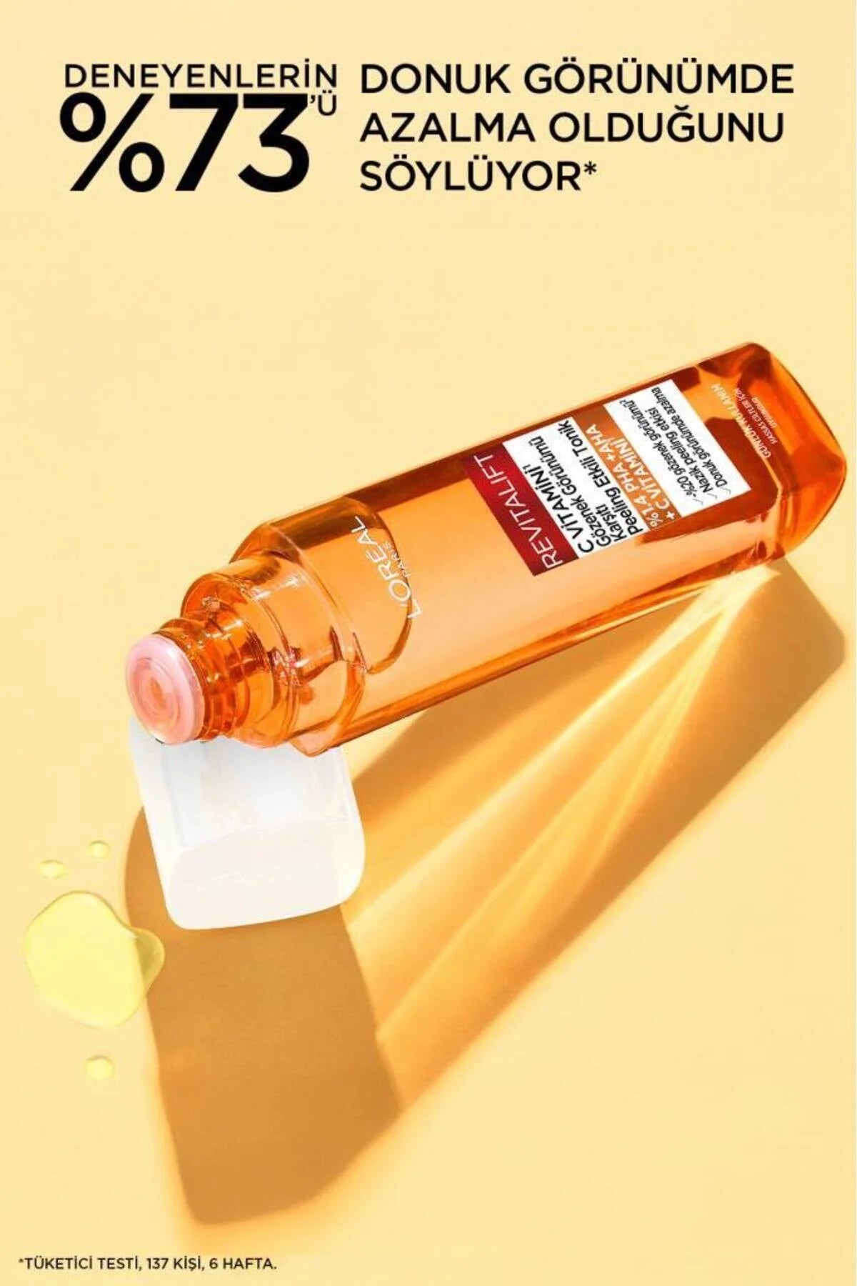 L'Oréal Revitalift C Vitamini Gözenek Karşıtı Peeling Etkili Tonik 180 ml