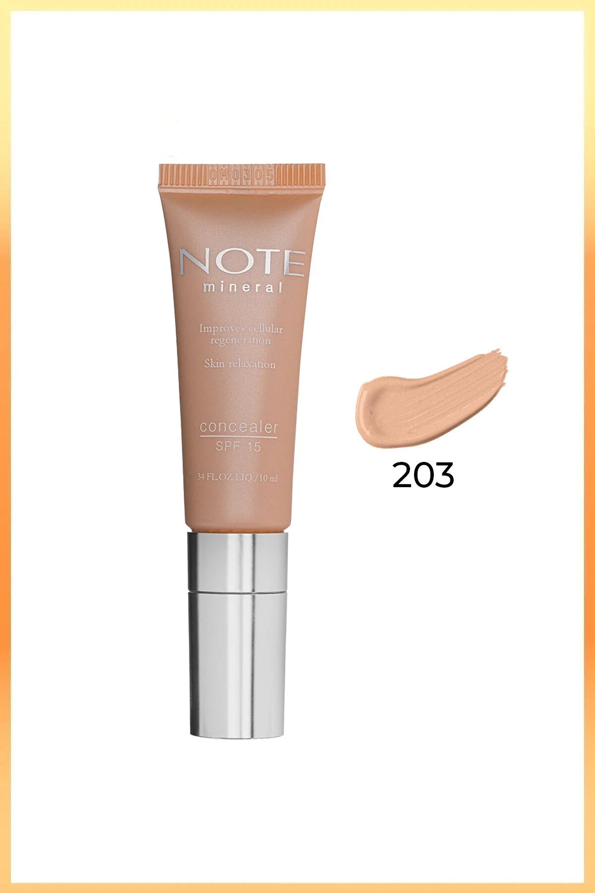 Note Mineral Concealer SPF 15 Göz Altı Kapatıcısı 203