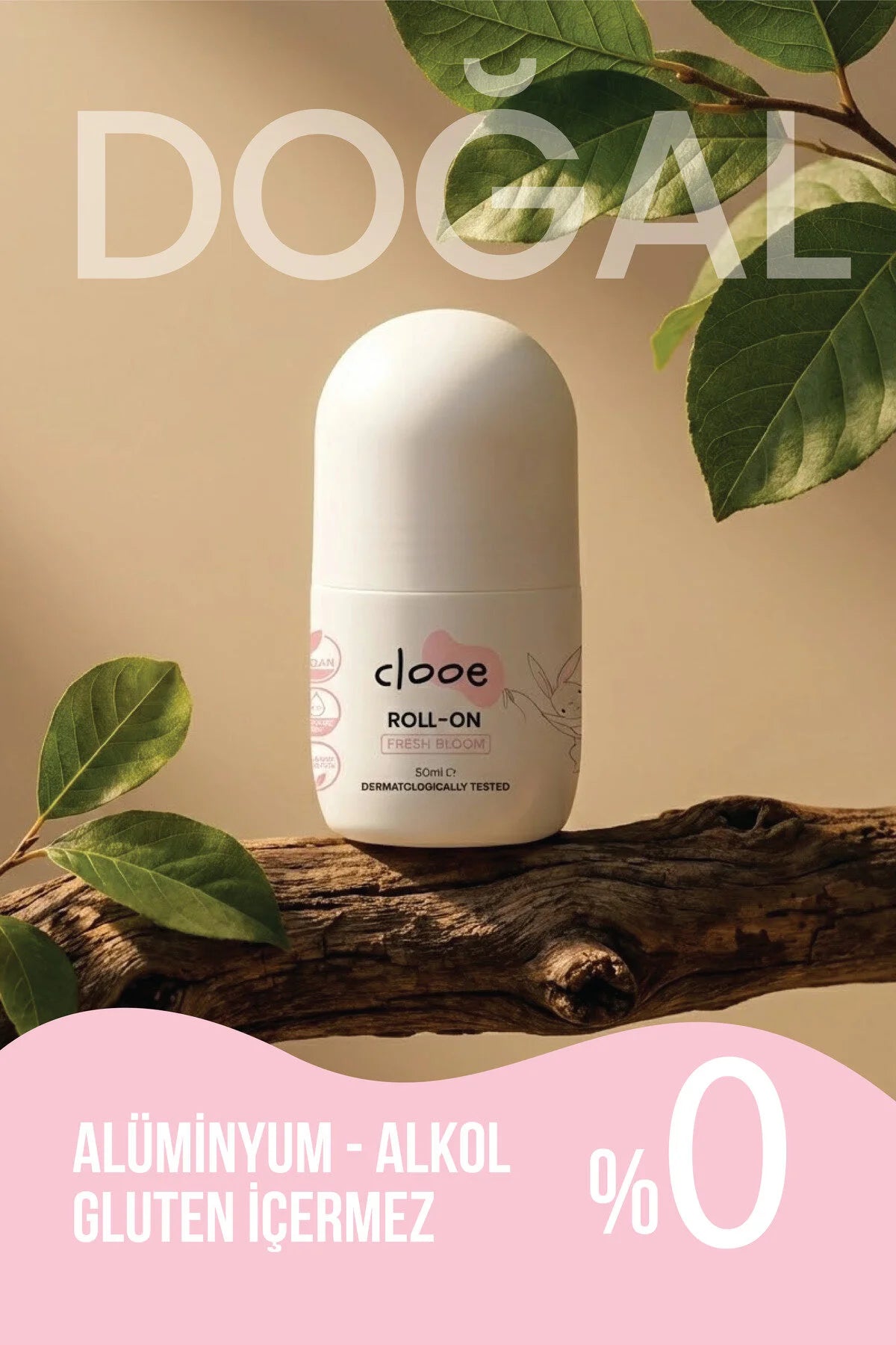 Clooe Fresh Bloom Roll-On Deodorant detay görünüm