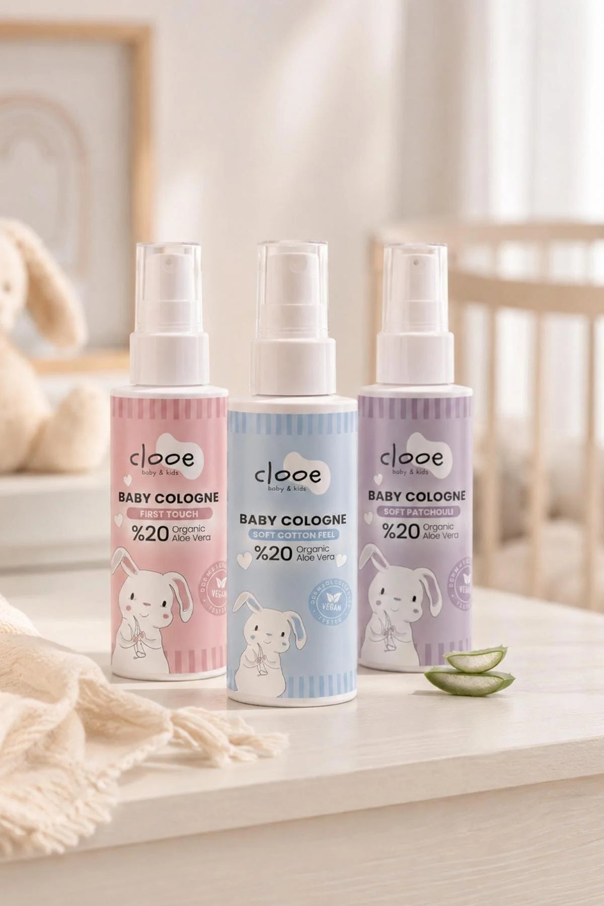 Clooe Vegan Bebek Kolonyası - Soft Patchouli 150ml