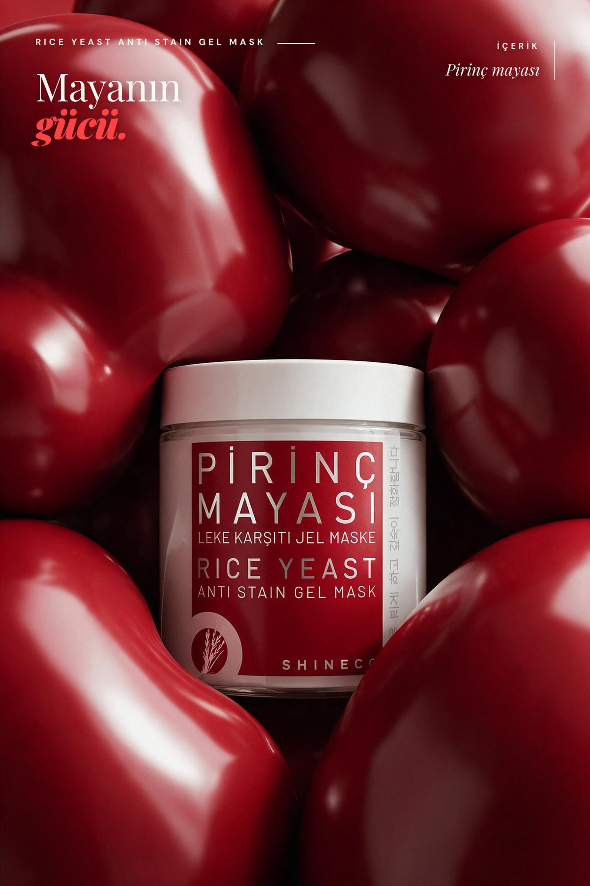 Shineco Leke Karsiti Jel Maske 220 ml