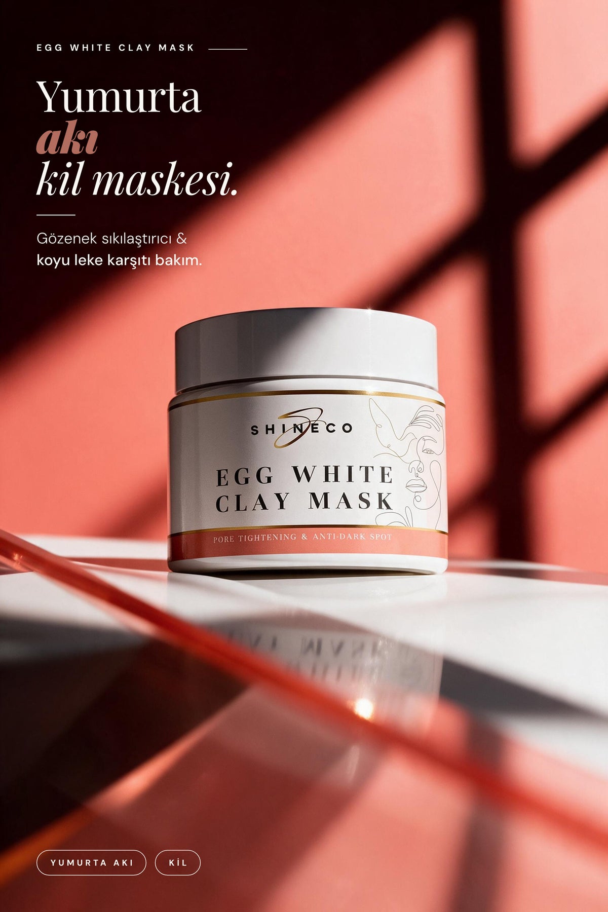 Shineco Yumurta Aki Maskesi 50 ml