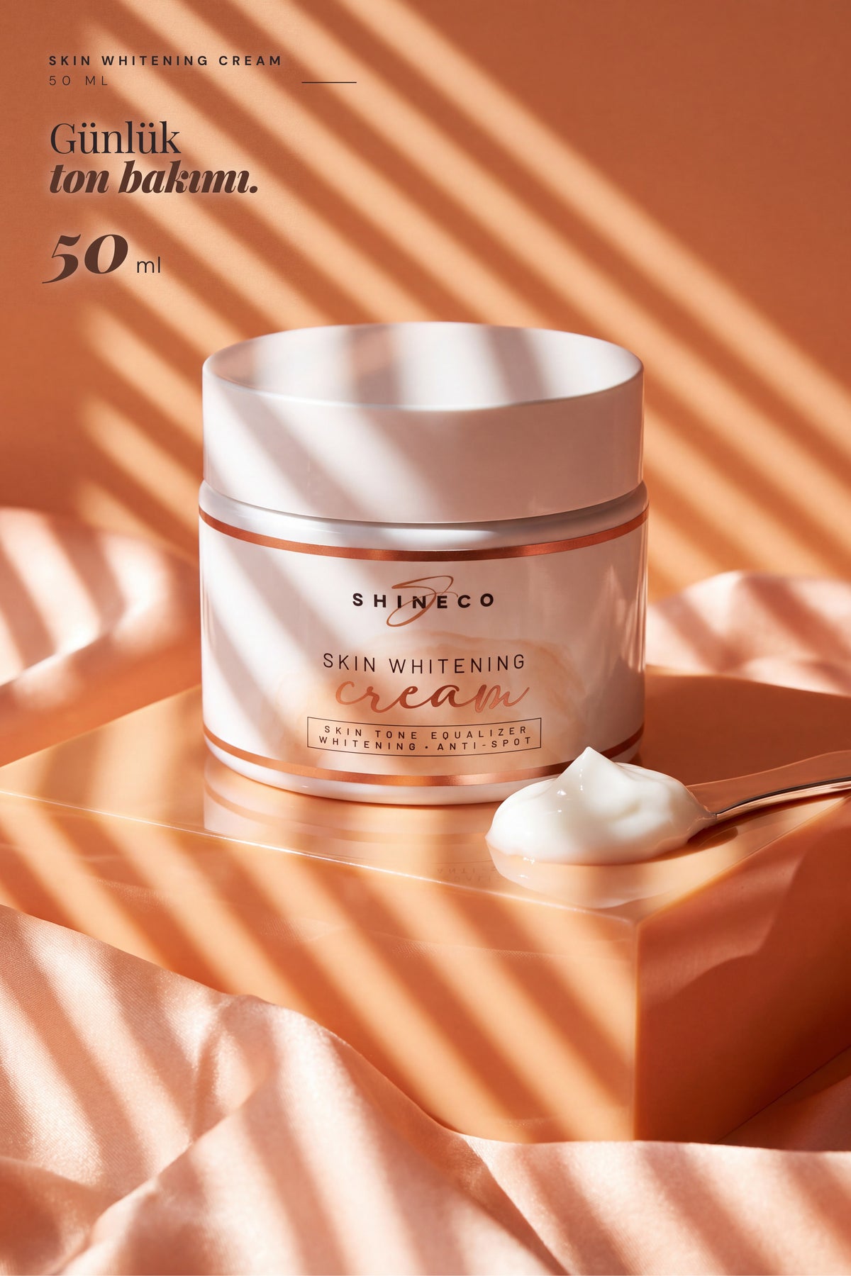 Shineco Cilt Beyazlatıcı Bakım Kremi 50 ml