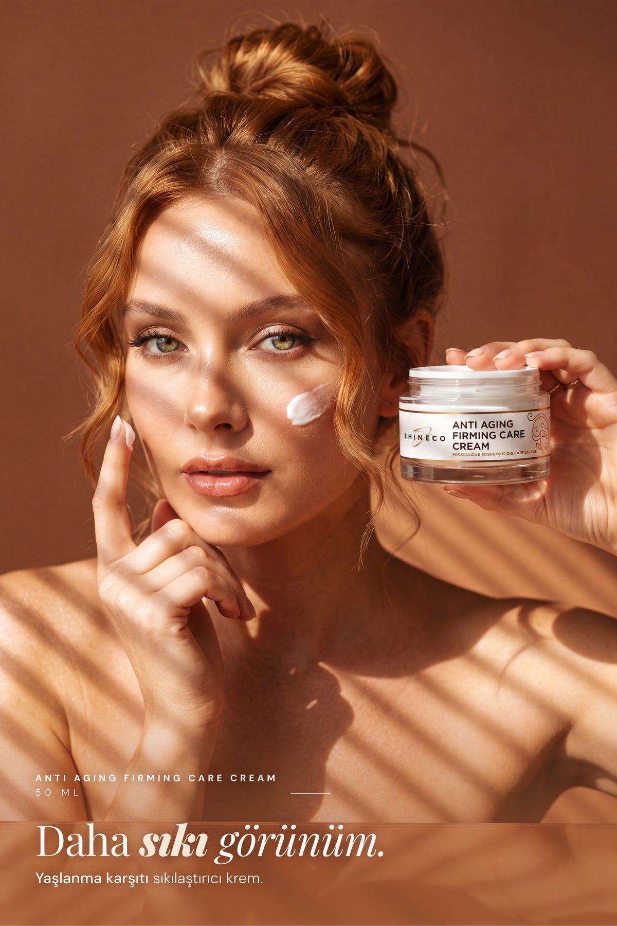 Shineco Sıkılaştırıcı & Kırışıklık Karşıtı Bakım Kremi 50 ml
