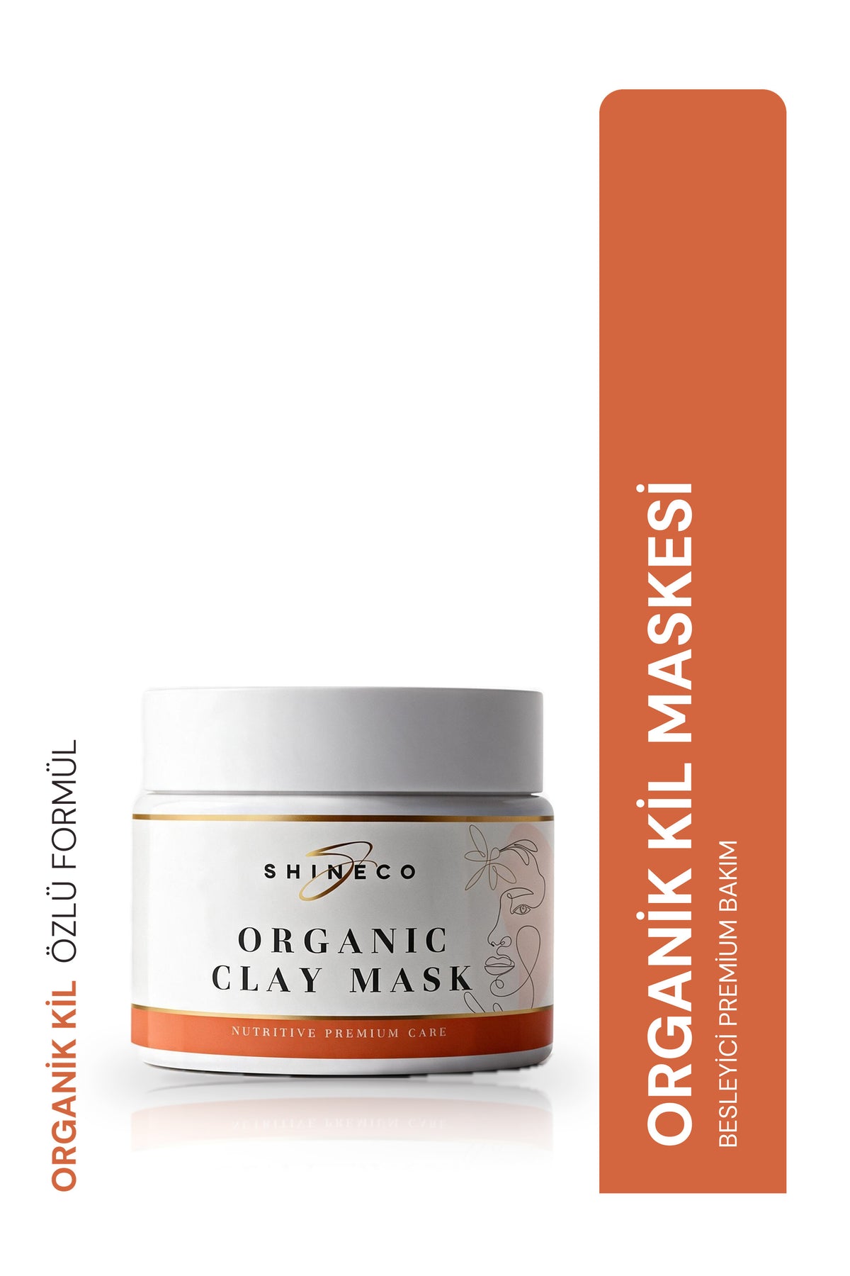 Shineco Arindirici Kil Maskesi 50 ml