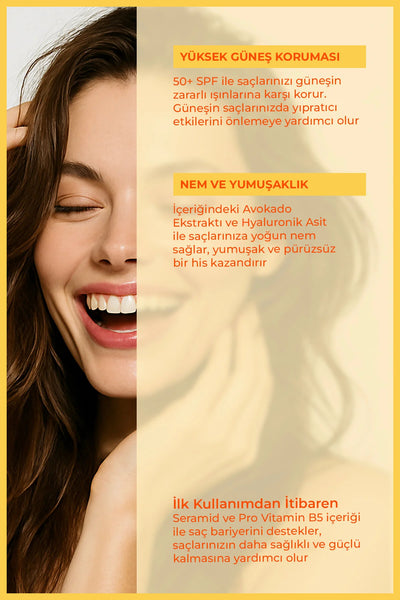 Enzym Cosmetics 50 SPF+ Saç Güneş Koruyucu Sprey 200 ml