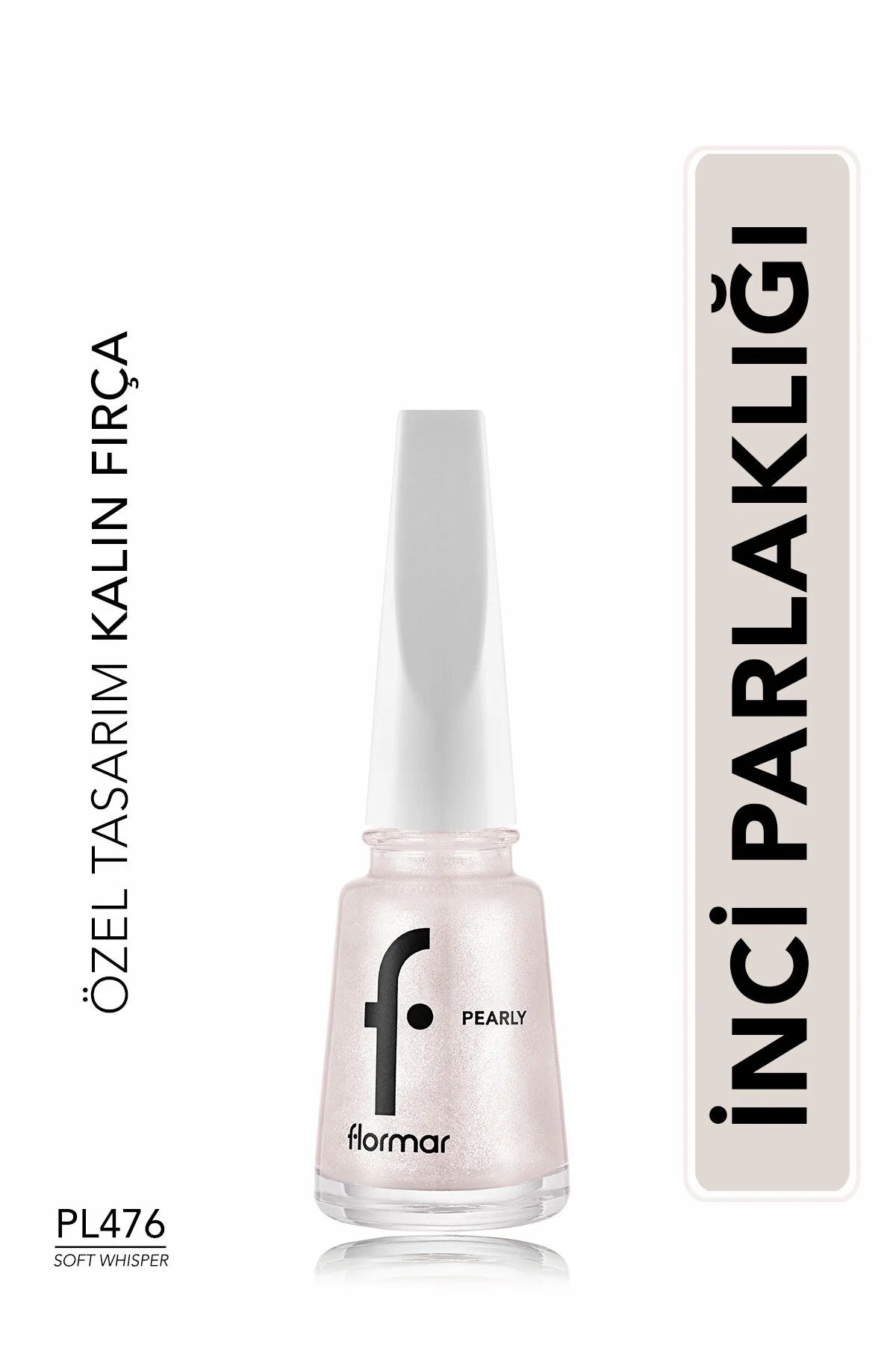 Flormar Pearly Oje Soft Whisper önden görünüm