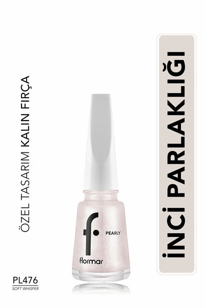 Flormar Pearly Oje Soft Whisper önden görünüm