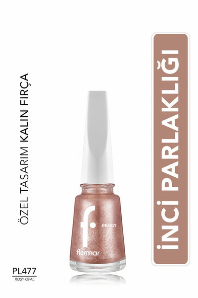 Flormar Pearly Oje Rosy Opal önden görünüm