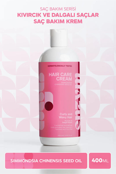 Enzym Cosmetics Bukle Belirginleştirici Saç Bakım Kremi 400 ml