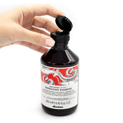 Davines Energizing Dökülme Önleyici Şampuan kullanım görseli