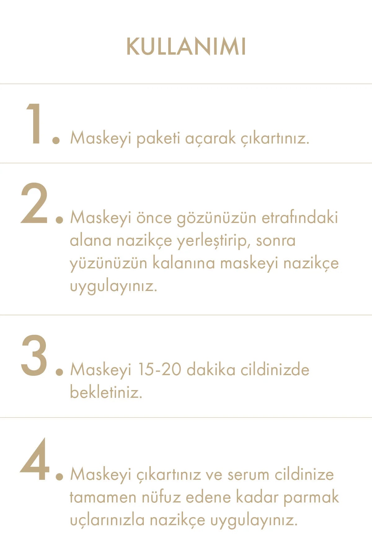 Dermal Pirinç Özlü Tek Kullanımlık Kağıt Yüz Maskesi