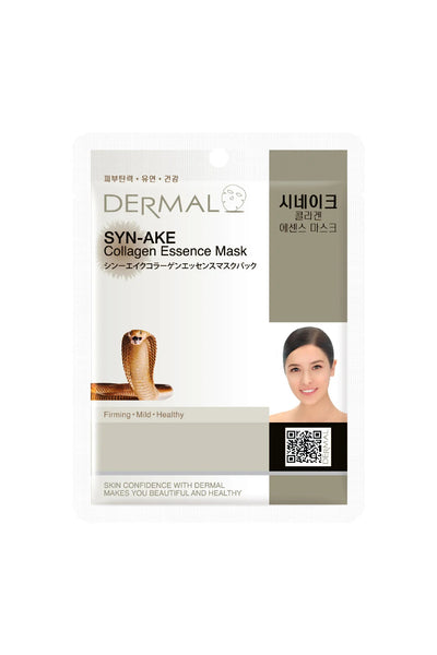 Dermal Syn-ake Özlü Tek Kullanımlık Kağıt Yüz Maskesi