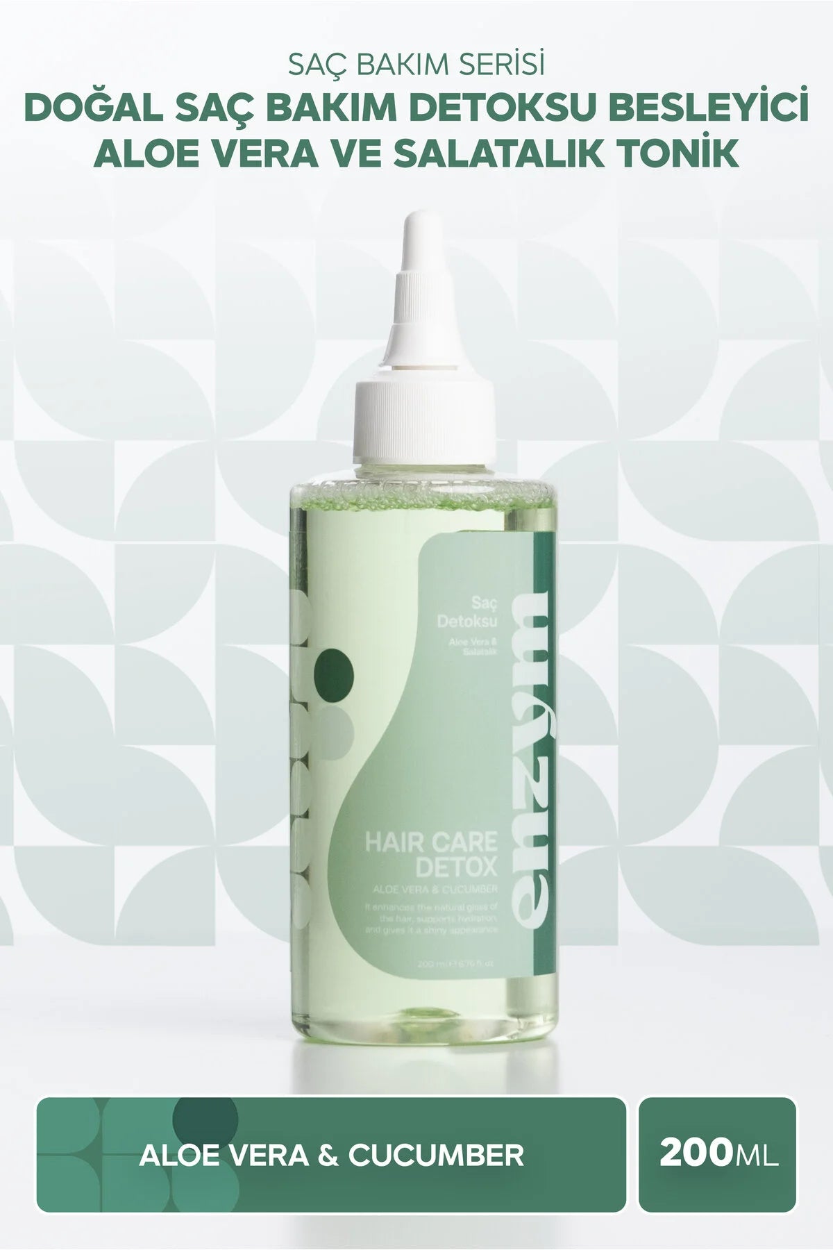 Enzym Cosmetics Aloe Vera & Salatalık Saç Toniği 200 ml