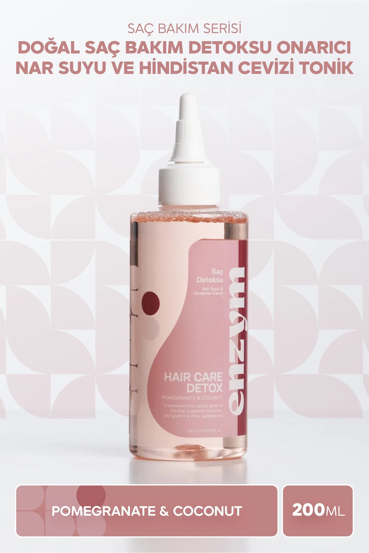 Enzym Cosmetics Nar Suyu & Hindistan Cevizi Saç Toniği 200 ml