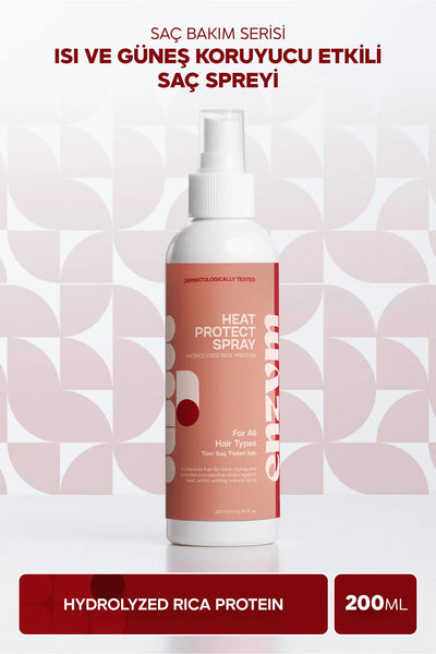 Enzym Cosmetics Isı & Güneş Koruyucu Saç Spreyi 200 ml