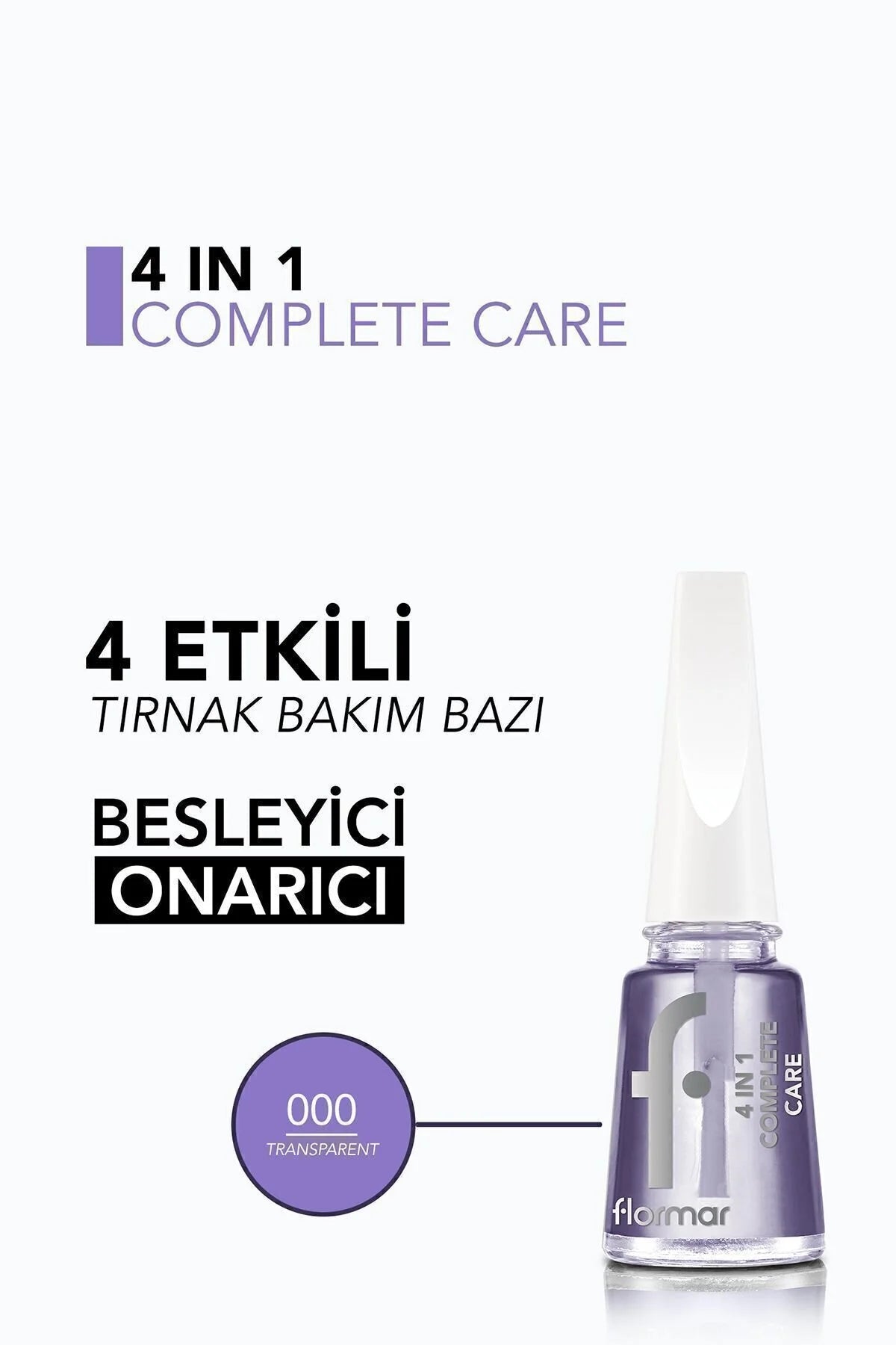 Flormar 4'ü 1 Arada Base Coat detay görünüm