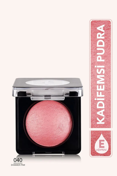 Flormar Baked Allık 040 Shimmer Pink önden görünüm