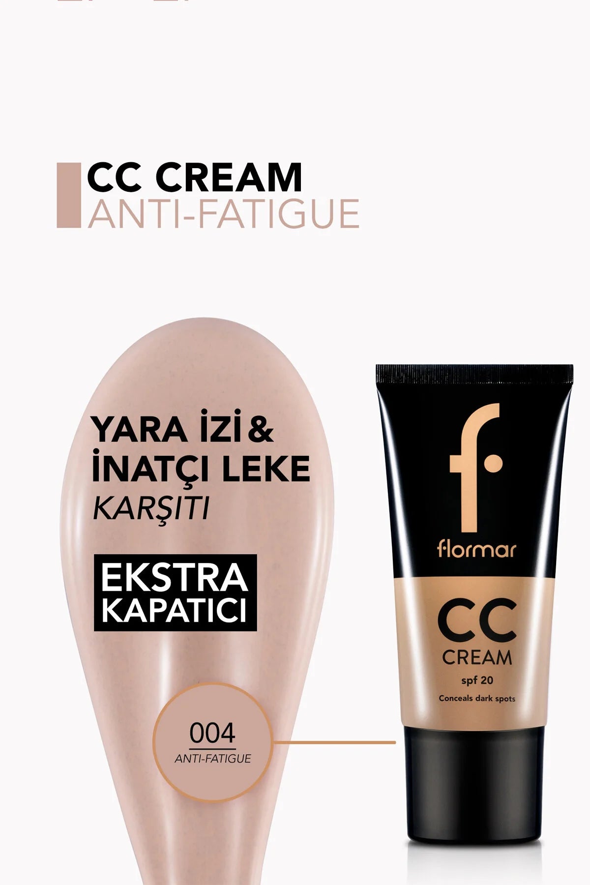 Flormar CC Krem renk düzeltici ürün detay görseli