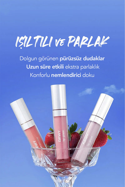 Flormar Dewy Lip Glaze Nemlendirici Yarı Transparan Dudak Parlatıcısı – 027 Perfect Moments