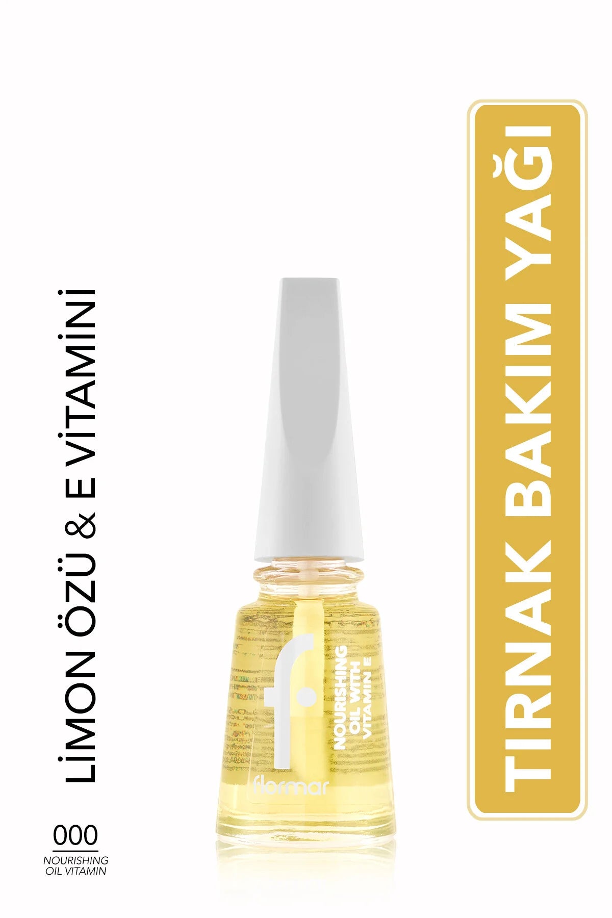 Flormar Tırnak Bakım Yağı Nourishing Oil önden görünüm